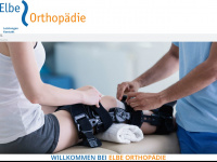 elbe-orthopaedie.de Webseite Vorschau
