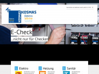 elektro-kosmas.de Webseite Vorschau