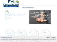 elektro-meinken.com Webseite Vorschau