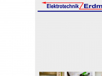 elektrotechnik-erdmann.de Webseite Vorschau