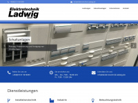 elektrotechnik-ladwig.de Webseite Vorschau