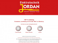 elektrotechnik-jordan.de Webseite Vorschau