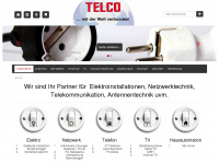 elektrotelco.de Webseite Vorschau
