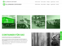 ellermann-container.de Webseite Vorschau