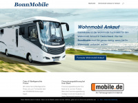 bonnmobile.de Webseite Vorschau
