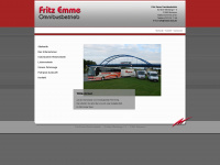 emme-bus.de Webseite Vorschau