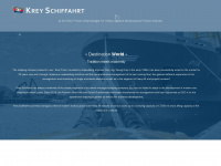 krey-schiffahrt.de Webseite Vorschau