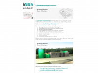 biogaskleinanlage.de Webseite Vorschau