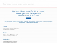 wortmann-lingen.de Webseite Vorschau