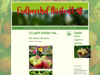 erdbeerhof-nuestedt.de Webseite Vorschau