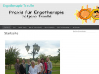 ergotherapie-traulle.de Webseite Vorschau