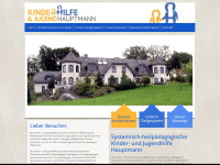 kinderhaus-hauptmann.de Webseite Vorschau