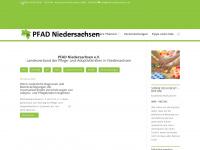 pfad-niedersachsen.de Webseite Vorschau
