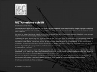 metamoderne.de Webseite Vorschau