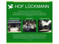 hof-lueckmann.de Webseite Vorschau