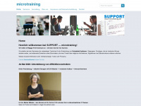 microtraining.de Webseite Vorschau