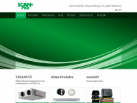 scanpro.ch Webseite Vorschau
