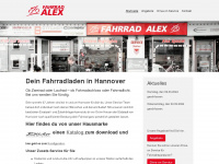 fahrrad-alex.de Webseite Vorschau
