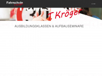 fahr-schule-kroeger.de Webseite Vorschau