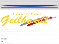 fahrschule-geilhardt.de Webseite Vorschau