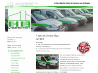 k-heine-bau.de Webseite Vorschau