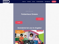farbenhaus-drewes.de Webseite Vorschau