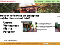 ferienhaus-am-janusplatz.de Webseite Vorschau