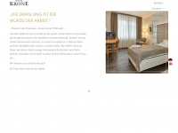 hotel-krone-spelle.de Webseite Vorschau
