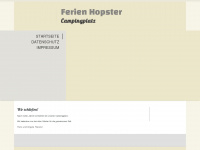 ferien-hopster.de Webseite Vorschau
