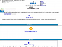 fbs-strassenbau.com Webseite Vorschau