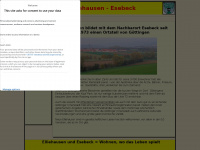 elliehausen.net Webseite Vorschau