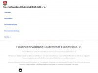feuerwehrverband-duderstadt-eichsfeld.de Webseite Vorschau