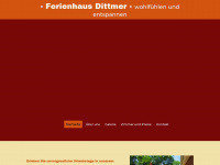 fewo-dittmer.de Webseite Vorschau