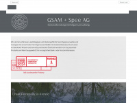 gsam-ag.de Webseite Vorschau