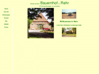bauernhof-rehr.de Webseite Vorschau