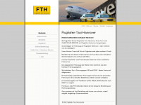 flughafen-taxi-hannover.de Webseite Vorschau
