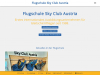 skyclub-austria.at Webseite Vorschau