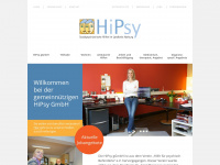 hipsy.de Webseite Vorschau
