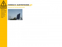fohrholtz-elektrotechnik.de Webseite Vorschau