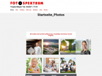 fotospektrum.de Webseite Vorschau