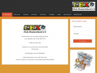 cbxclub.de Webseite Vorschau