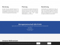 mg-plan.de Webseite Vorschau