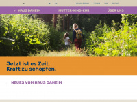 haus-daheim-kur.de Webseite Vorschau