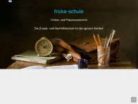 fricke-schule.de Webseite Vorschau