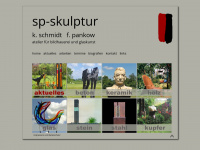 sp-skulptur.de Webseite Vorschau