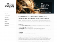 friseur-runge.de Webseite Vorschau