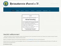 heimatverein-garrel.de Webseite Vorschau