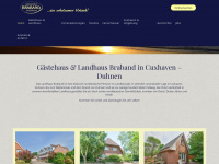 gaestehaus-braband.de Webseite Vorschau
