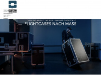 galore-flightcase.de Webseite Vorschau