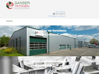 ganser-werkzeugbau.de Webseite Vorschau